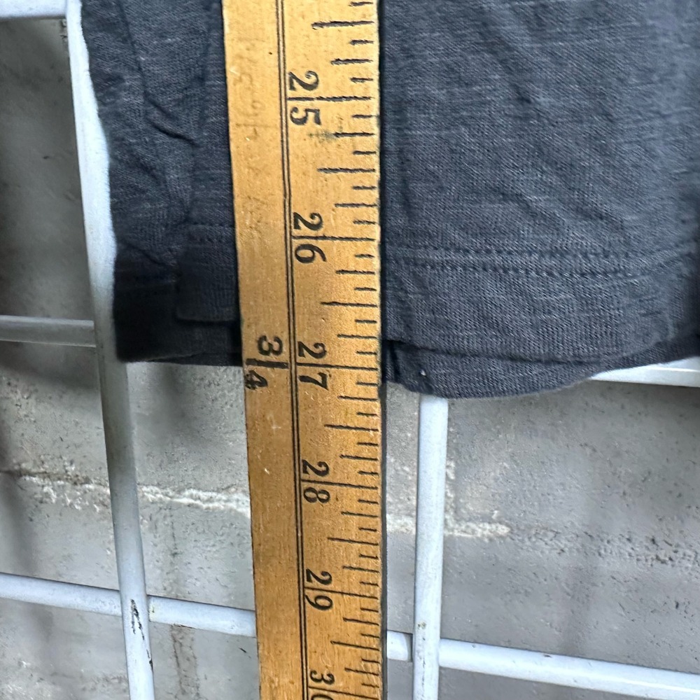 AG Adriano Goldschmied Mens Medium Gray Long Cotton double layering soft grunge - Picture 3 of 7